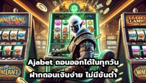 Ajabet ถอนออกได้ในทุกวัน ฝากถอนเงินง่าย ไม่มีขั้นต่ำ มาถูกทางแล้ว-3